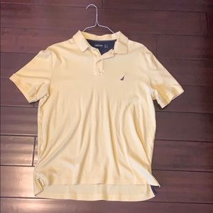 Yellow Nautica polo